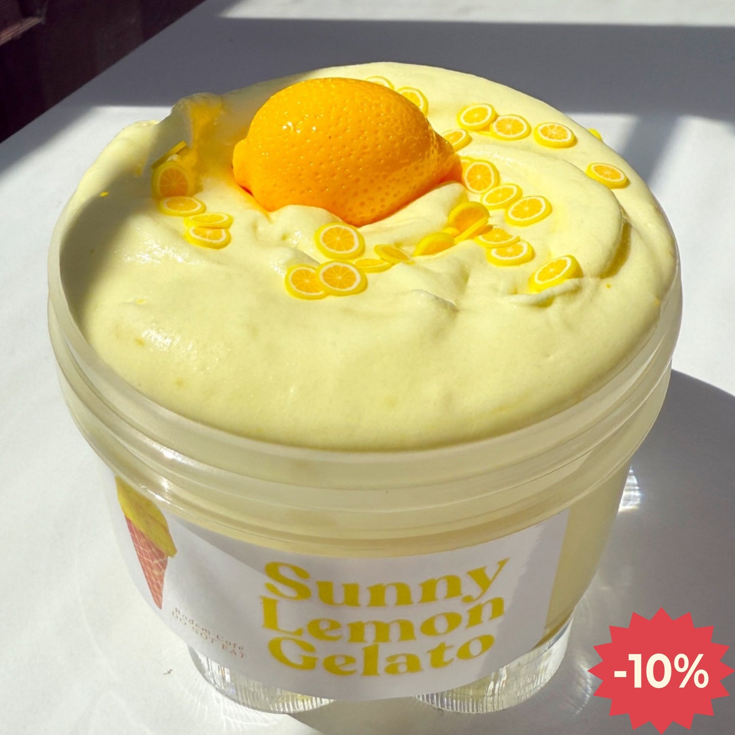 Sunny Lemon Gelato & Mint Chocolate Chip Gelato Slime