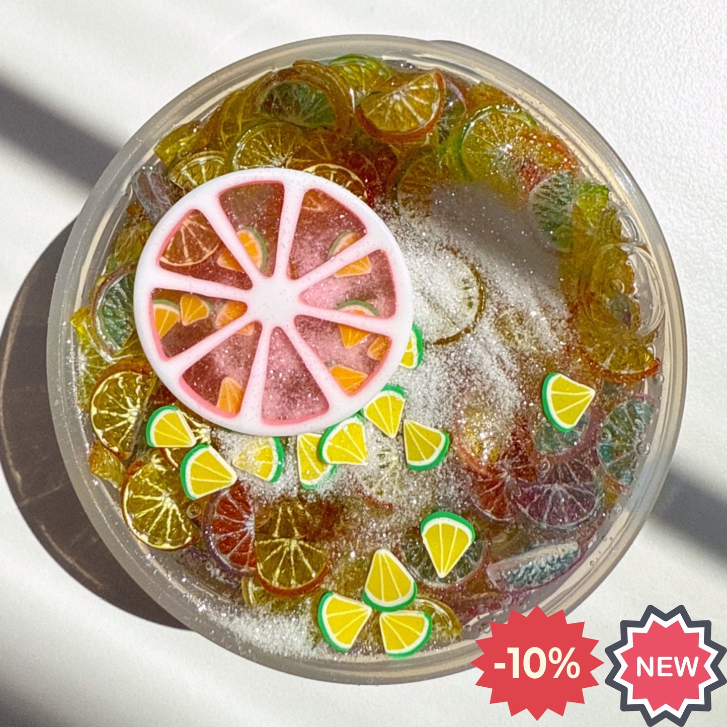 Citrus Crush Crunch Slime