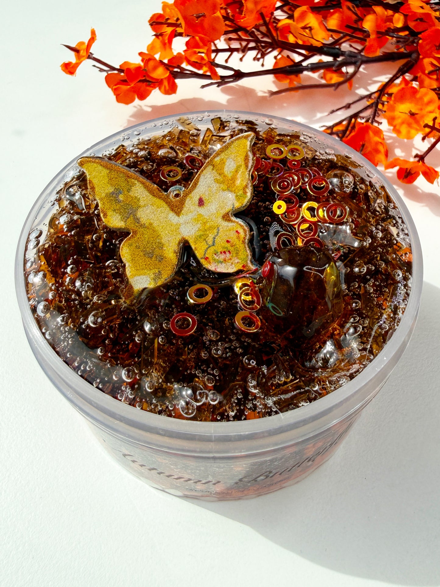 Autumn Butterfly Slime