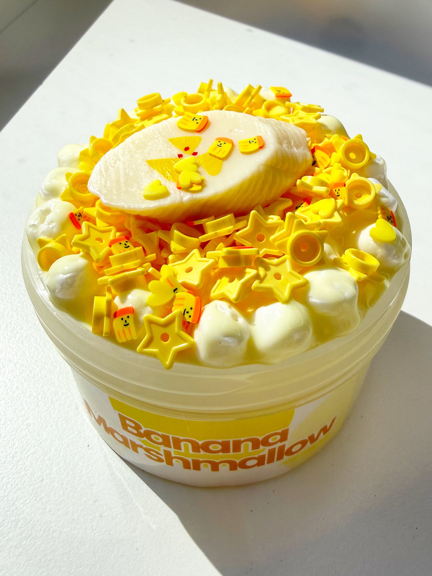 Banana Marshmallow Slime