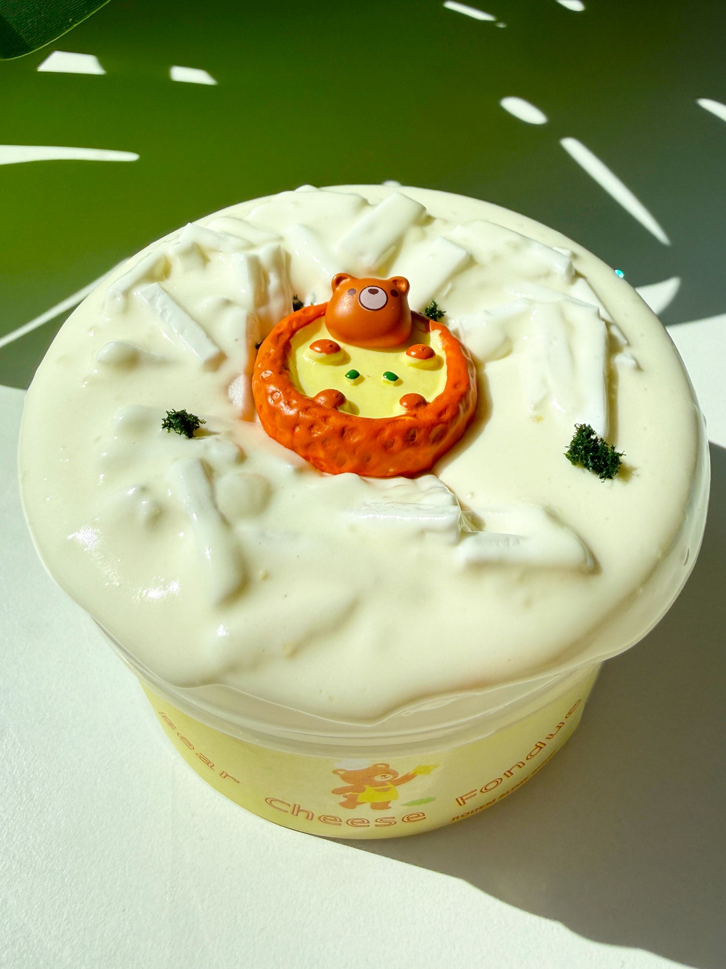 Bear Cheese Fondue Slime