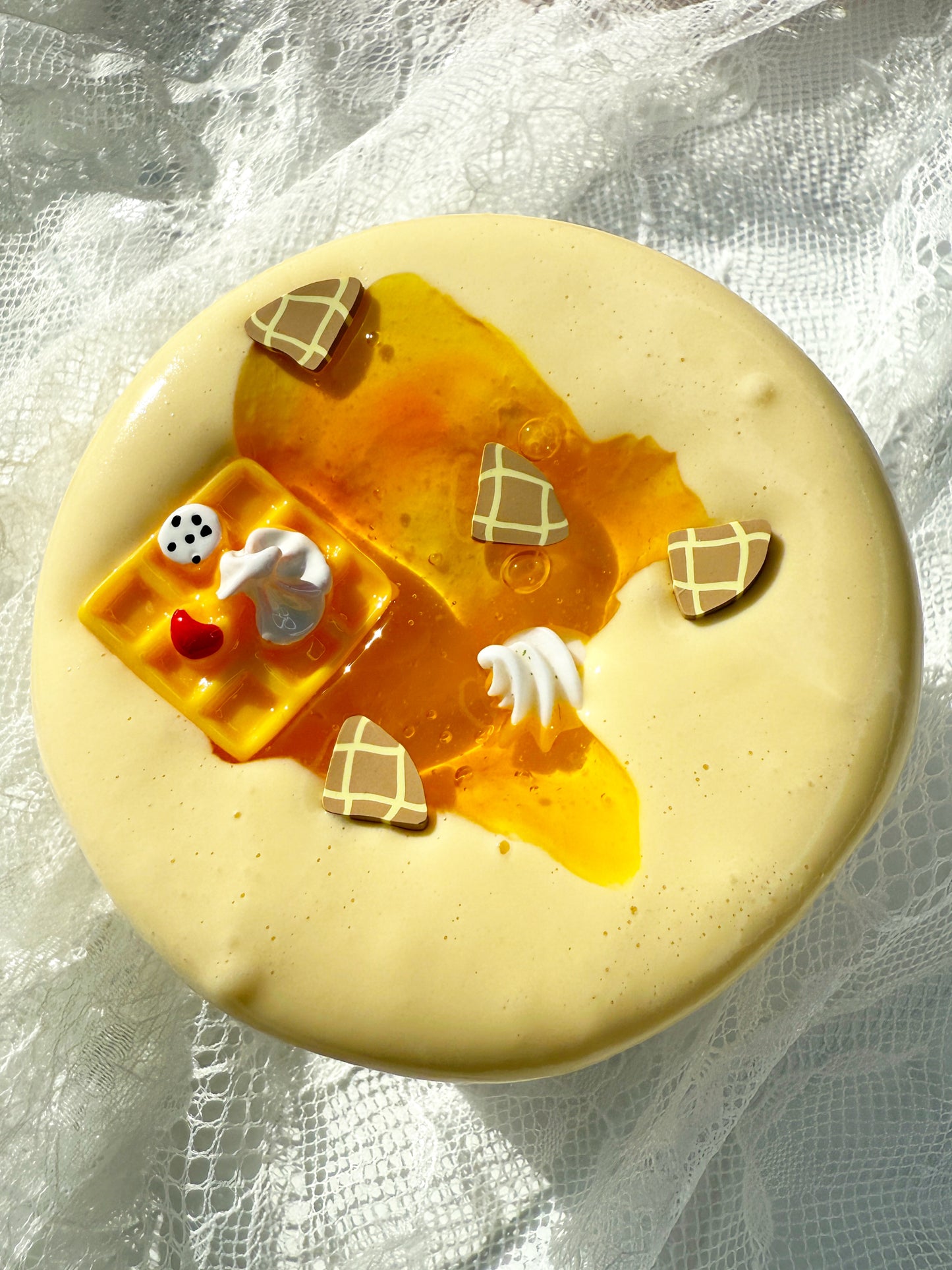 Butter Waffle Slime