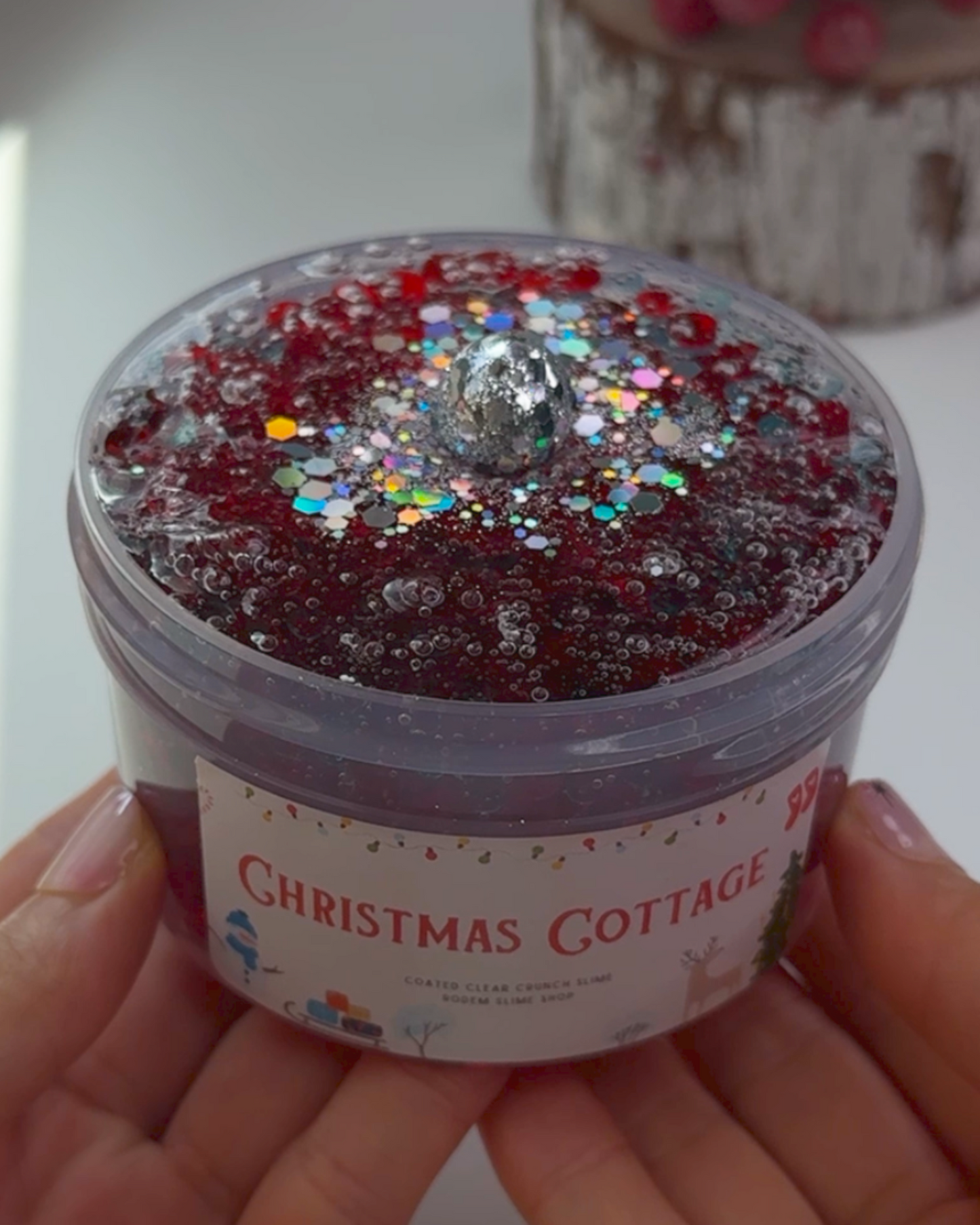 Christmas Cottage Slime