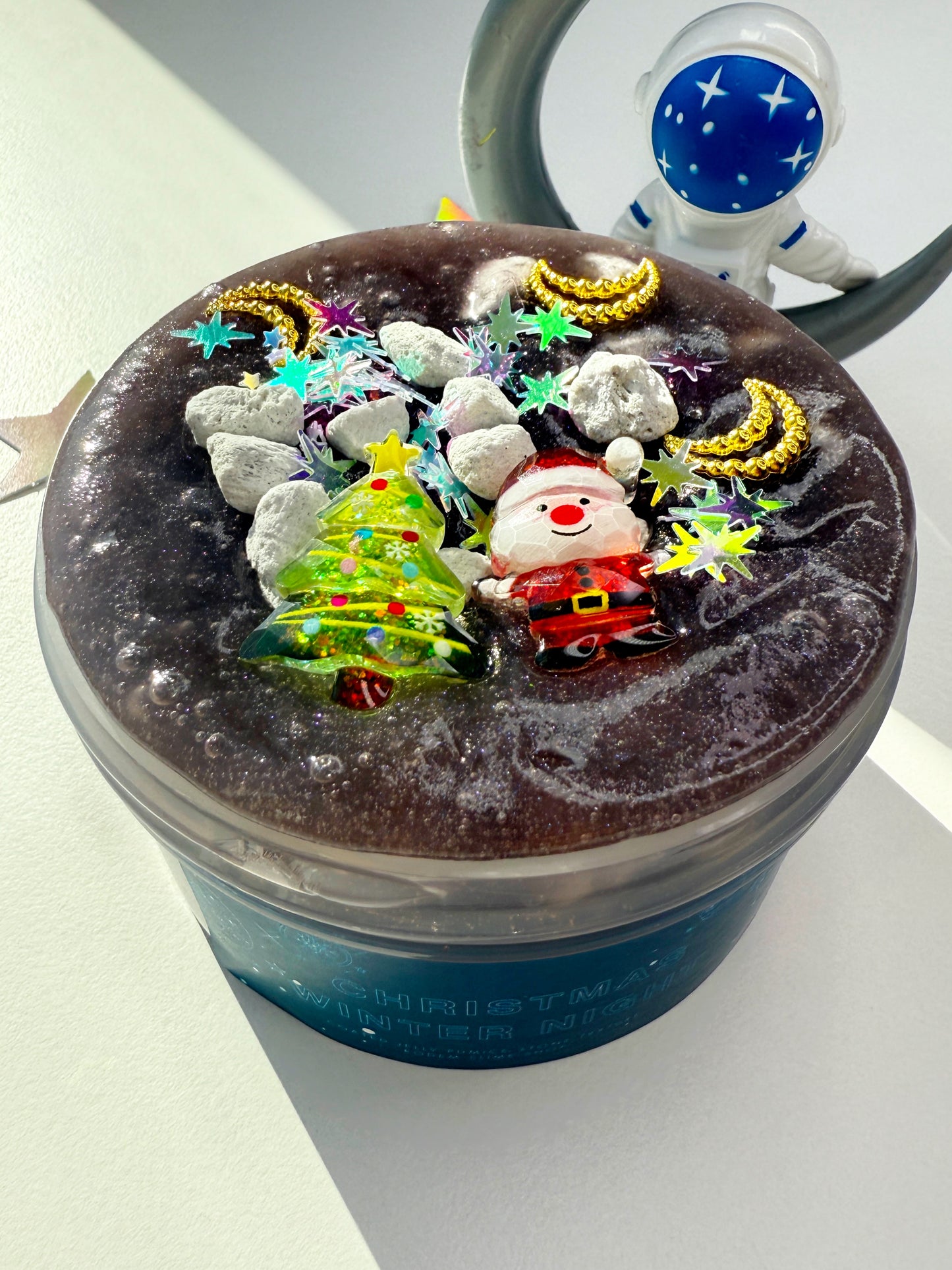 Christmas Winter Night Slime