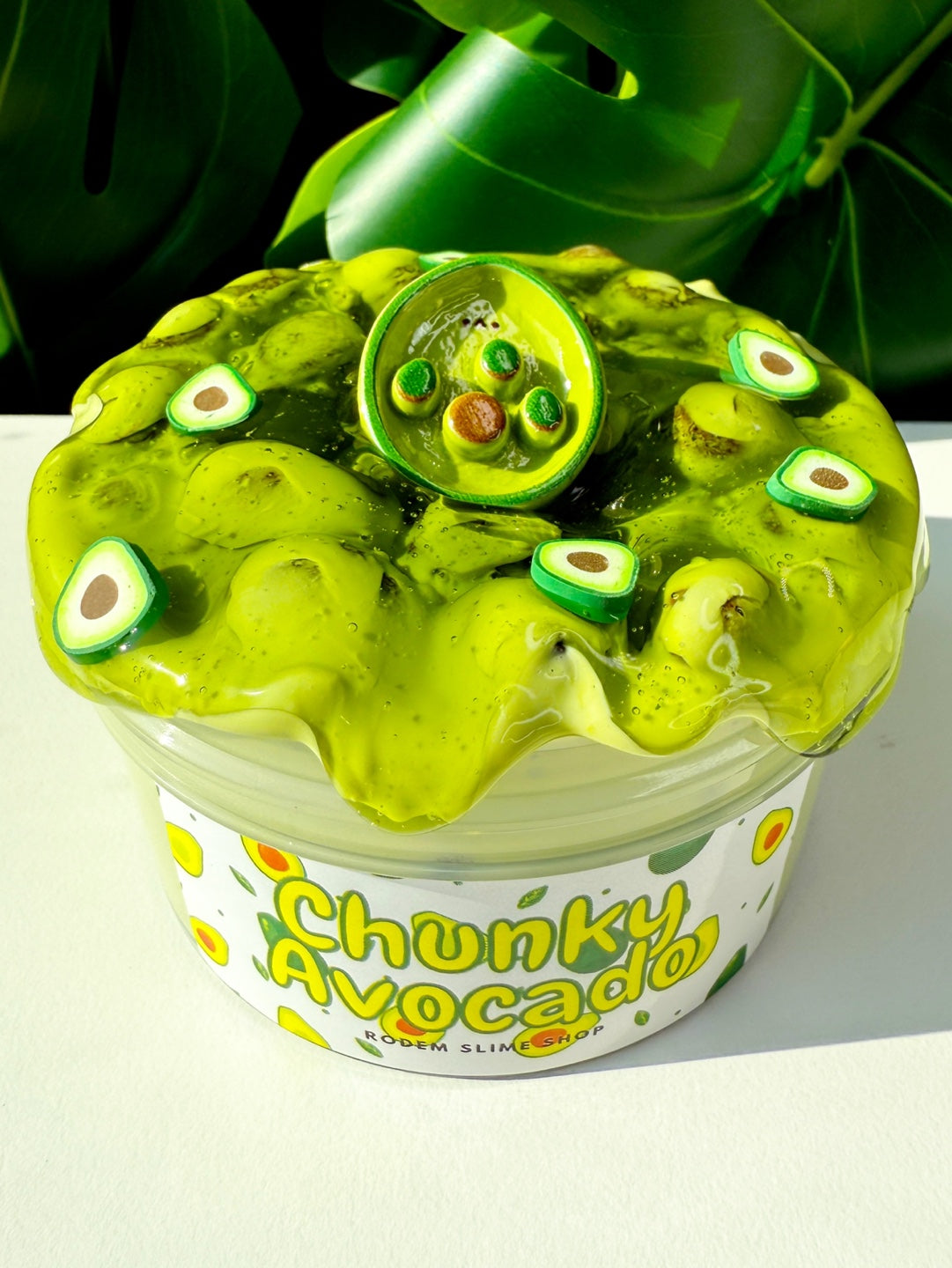 Chunky Avocado Slime