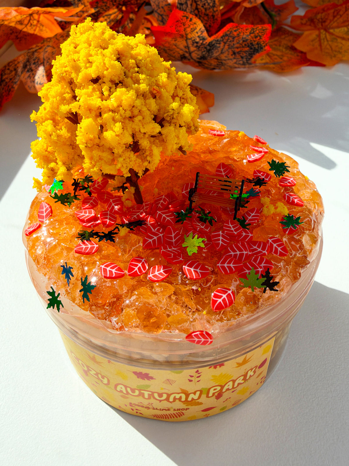 Cozy Autumn Park Slime