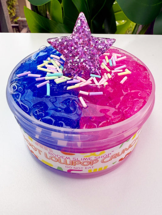 Foot Lollipop Crunch Slime