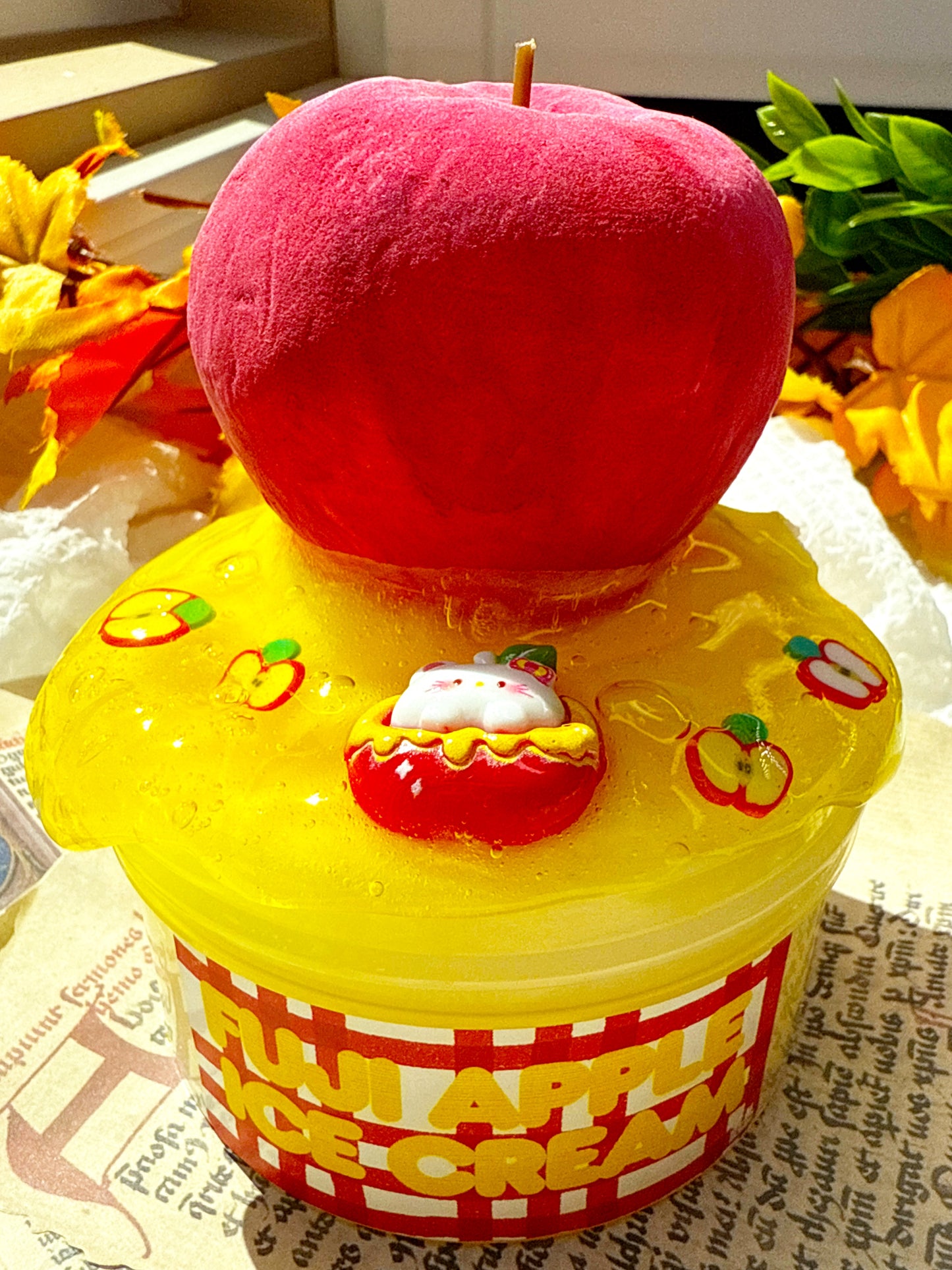 Fuji Apple Ice Cream Slime