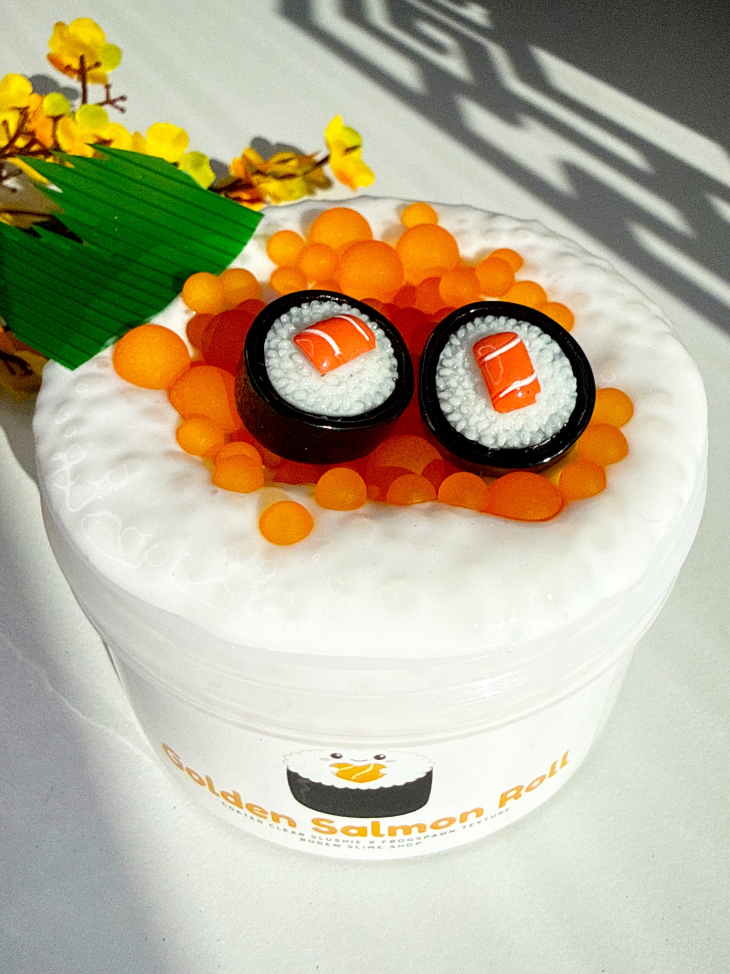 Golden Salmon Roll Slime