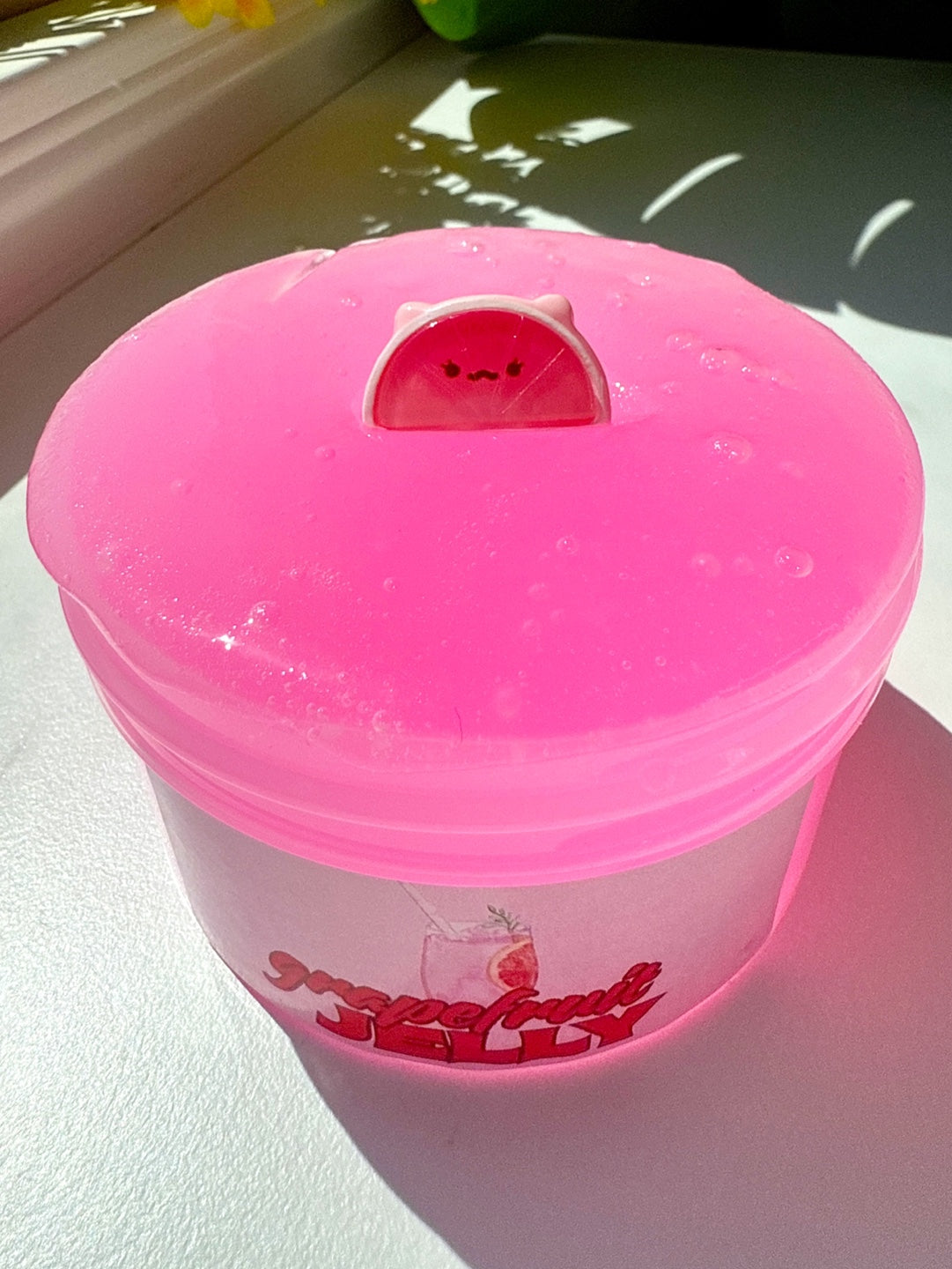 Grapefruit Jelly Slime