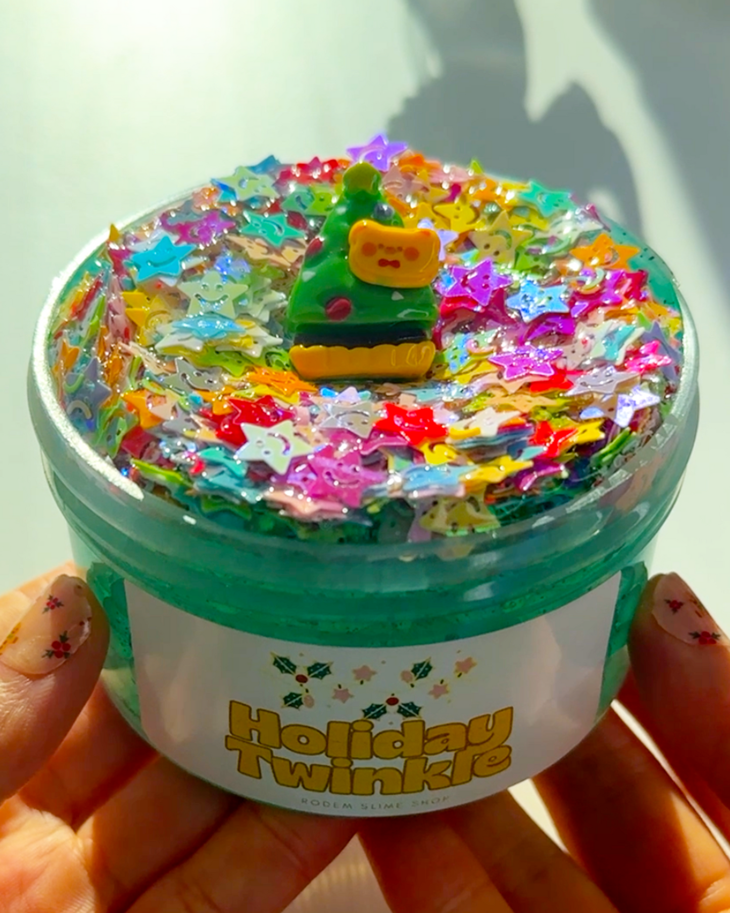 Holiday Twinkle Slime