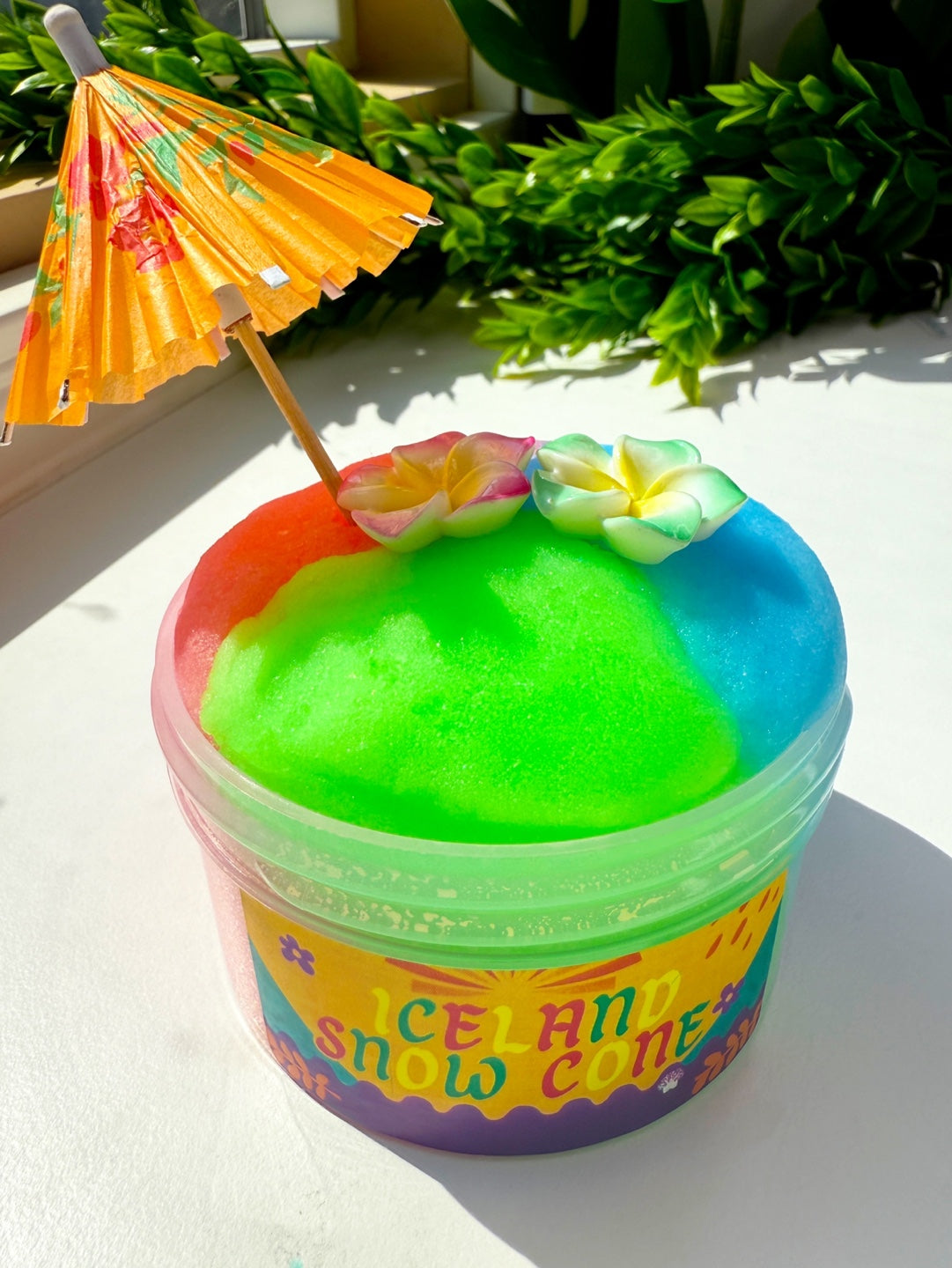 Iceland Snow Cone Slime