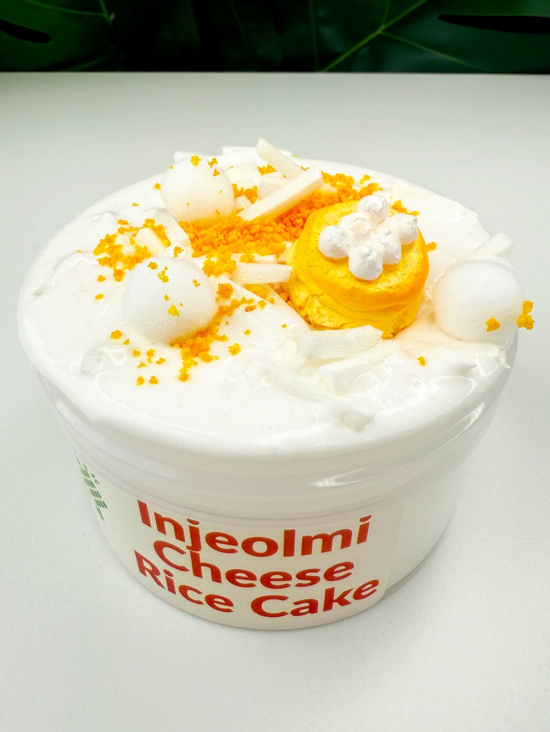 Injeolmi Cheese Rice Cake Slime