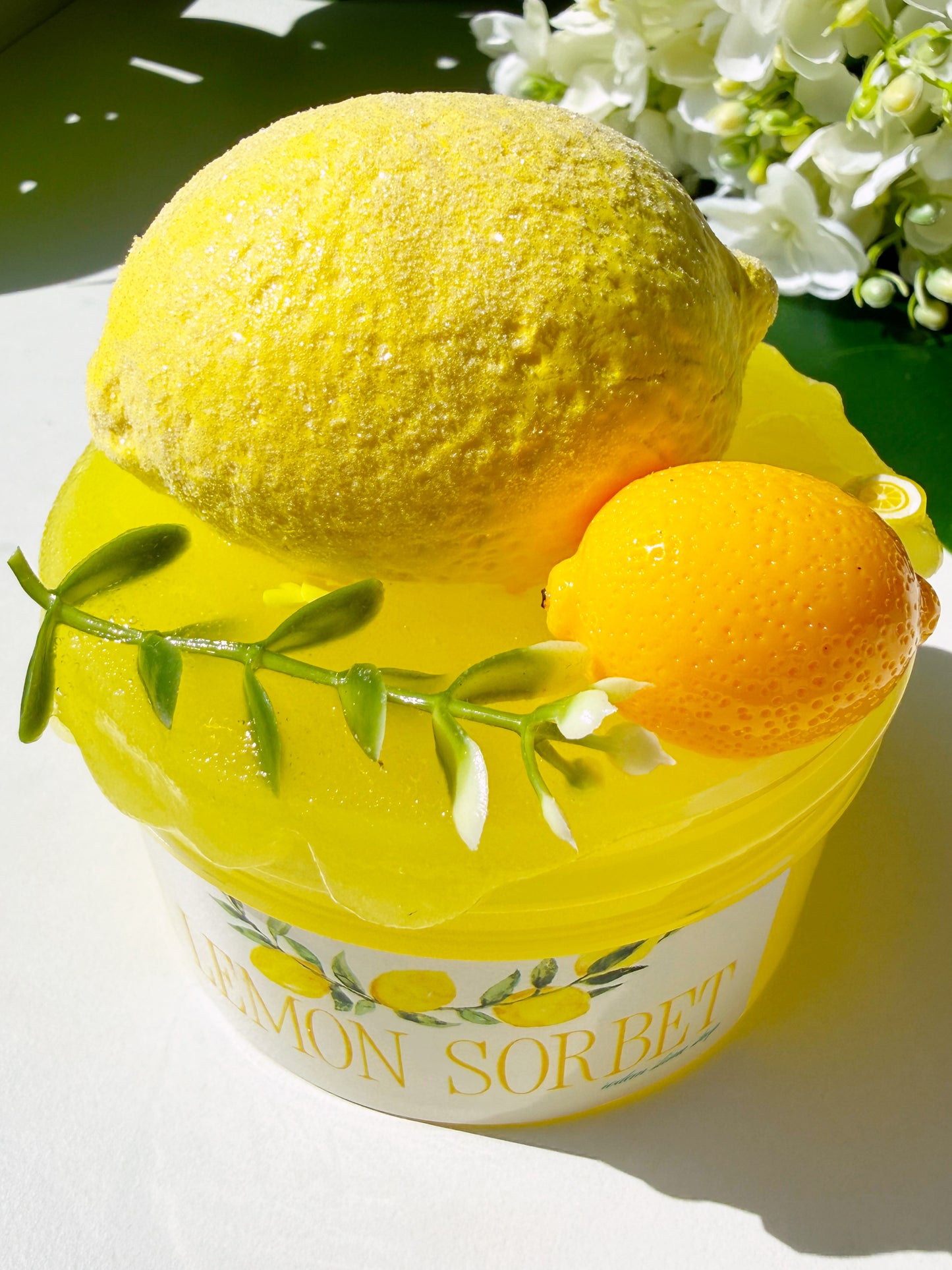 Lemon Sherbet Slime