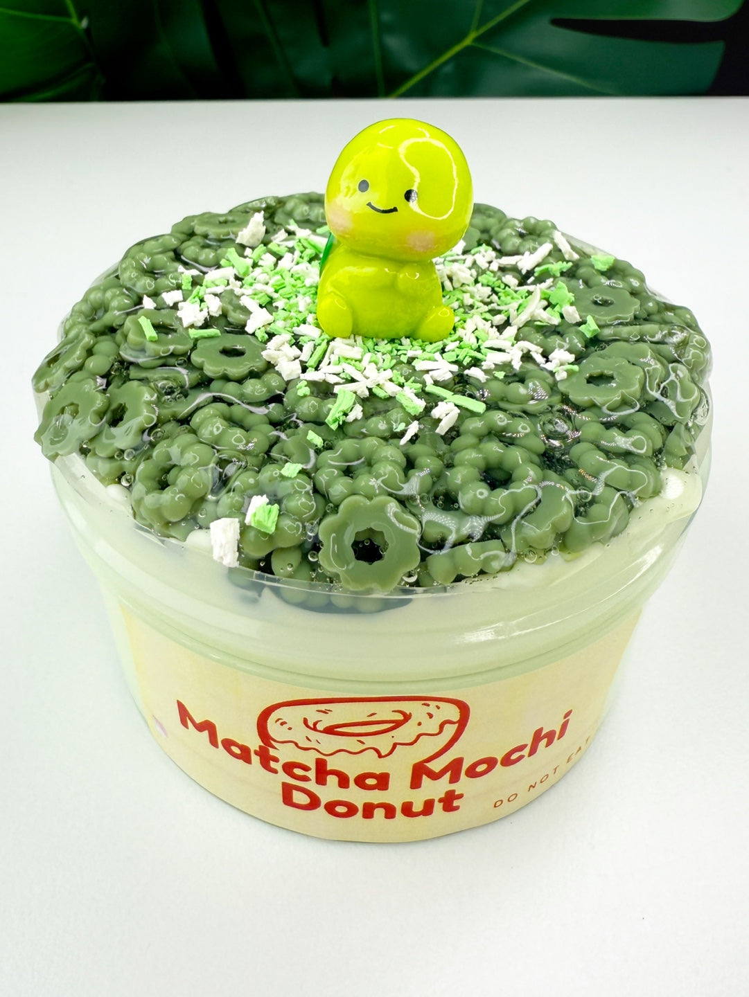 Matcha Mochi Donut Slime