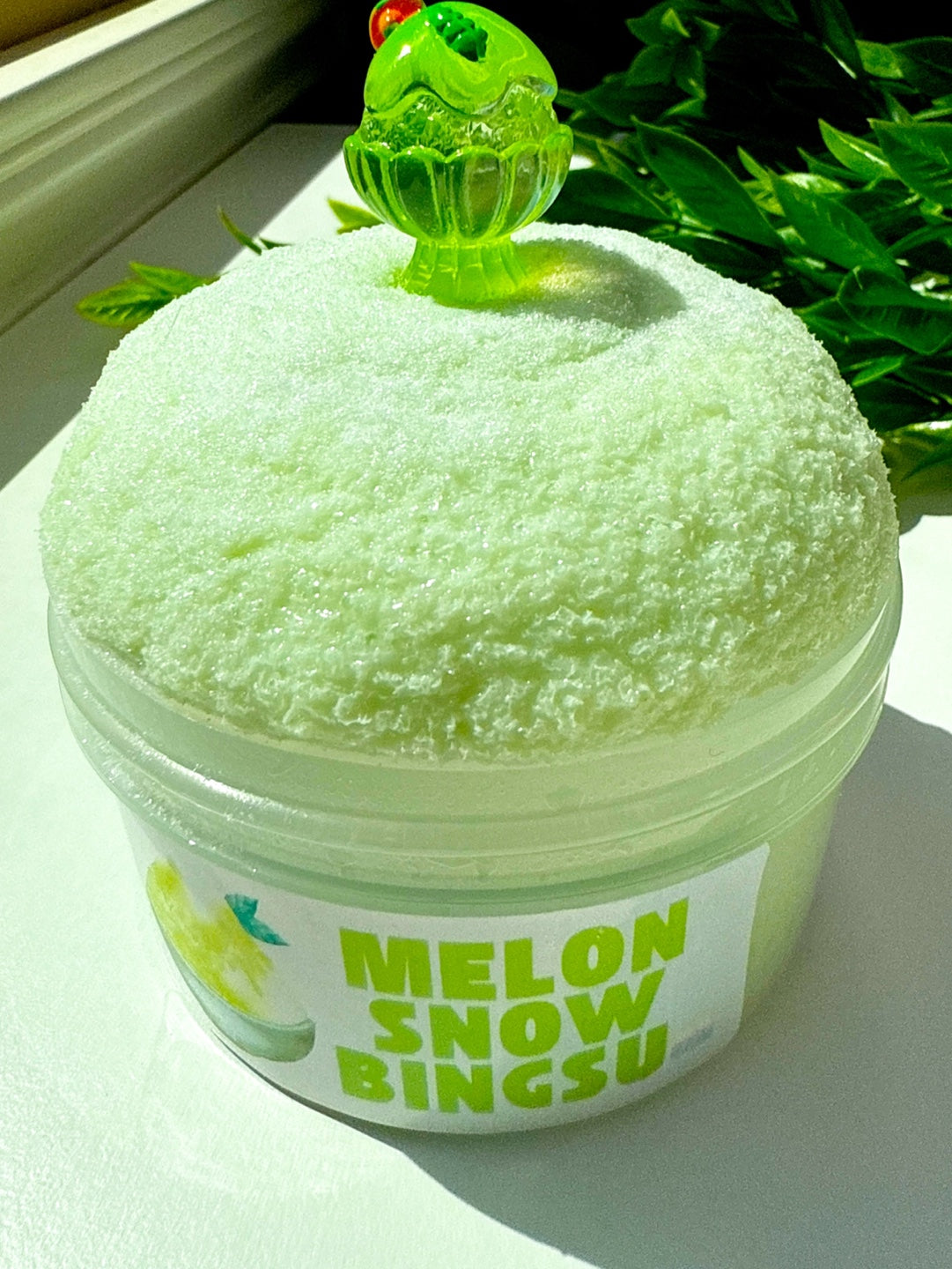Melon Snow BingSu Slime