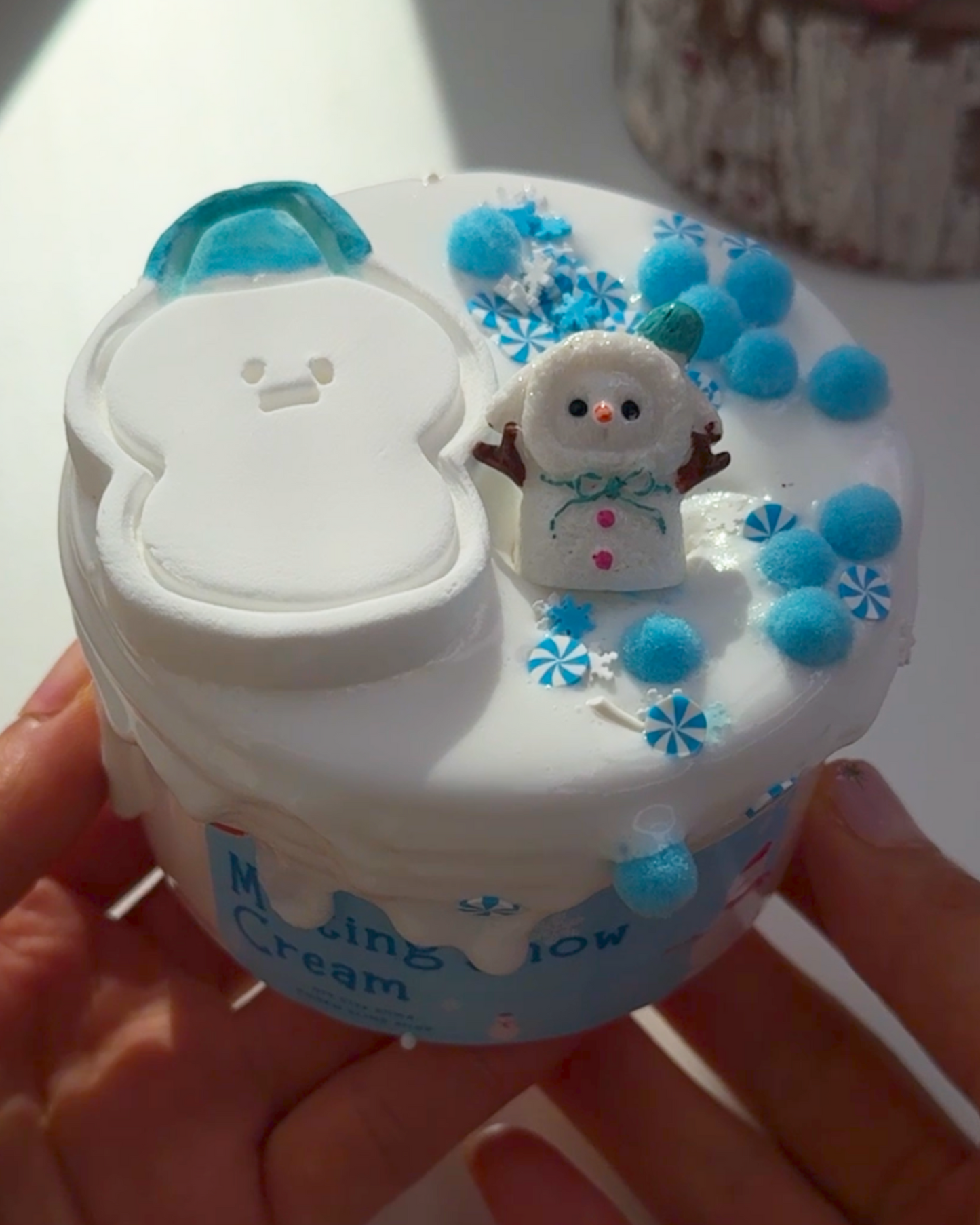 Melting Snow Cream Slime