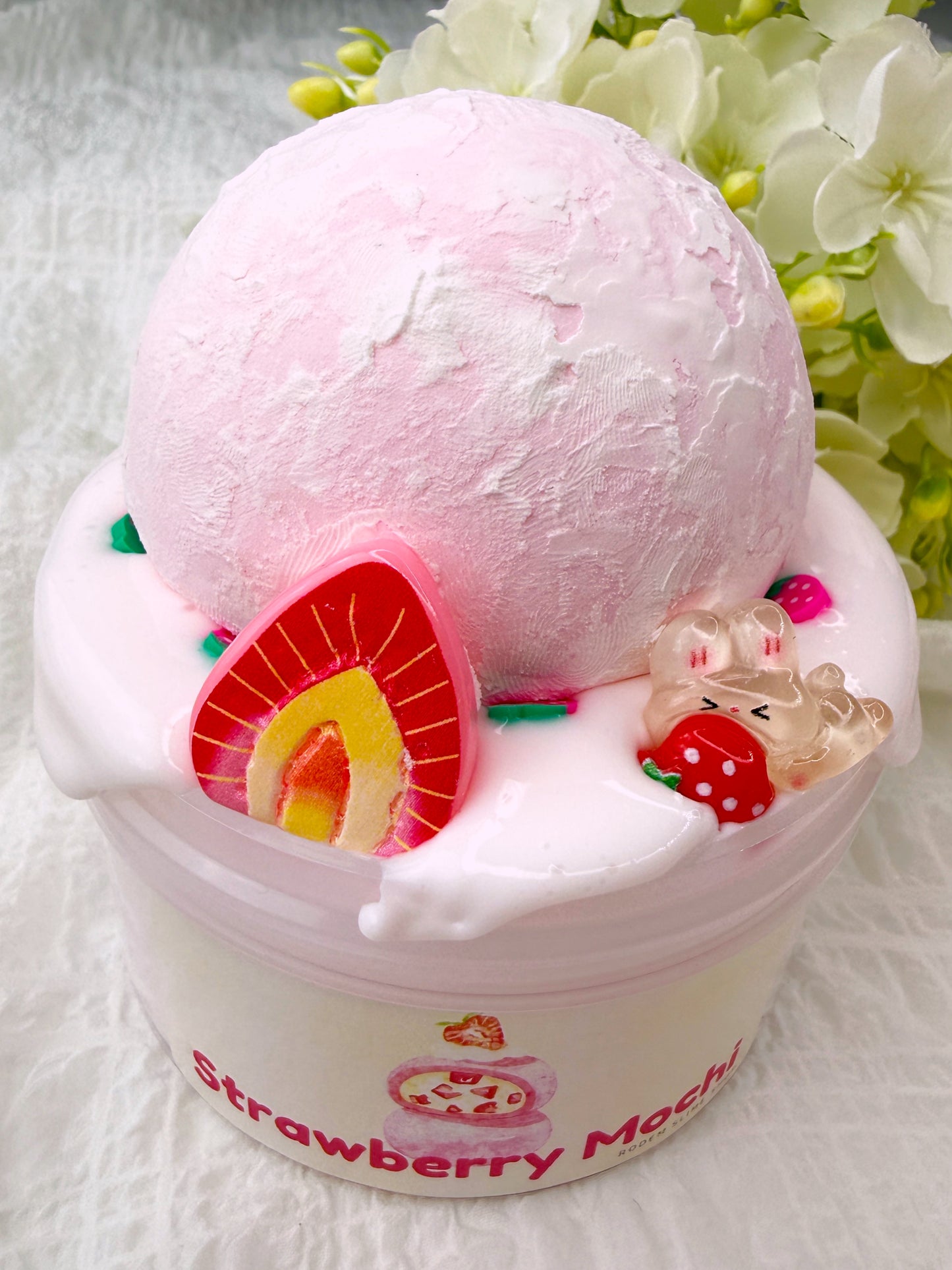 Strawberry Mochi Slime