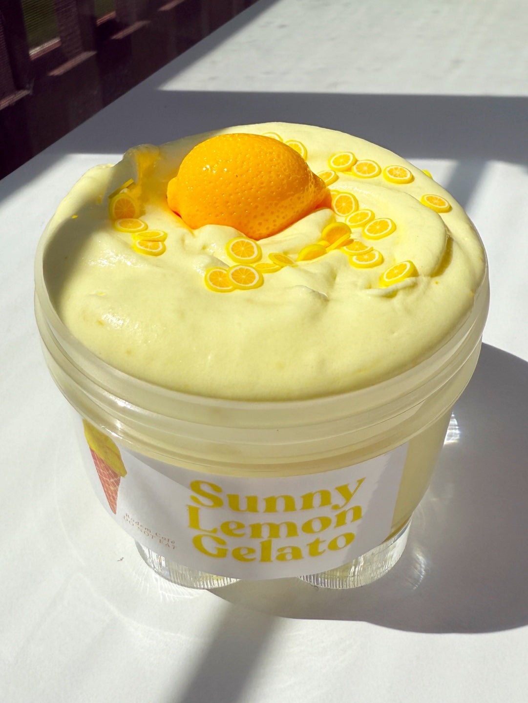 Sunny Lemon Gelato & Mint Chocolate Chip Gelato Slime