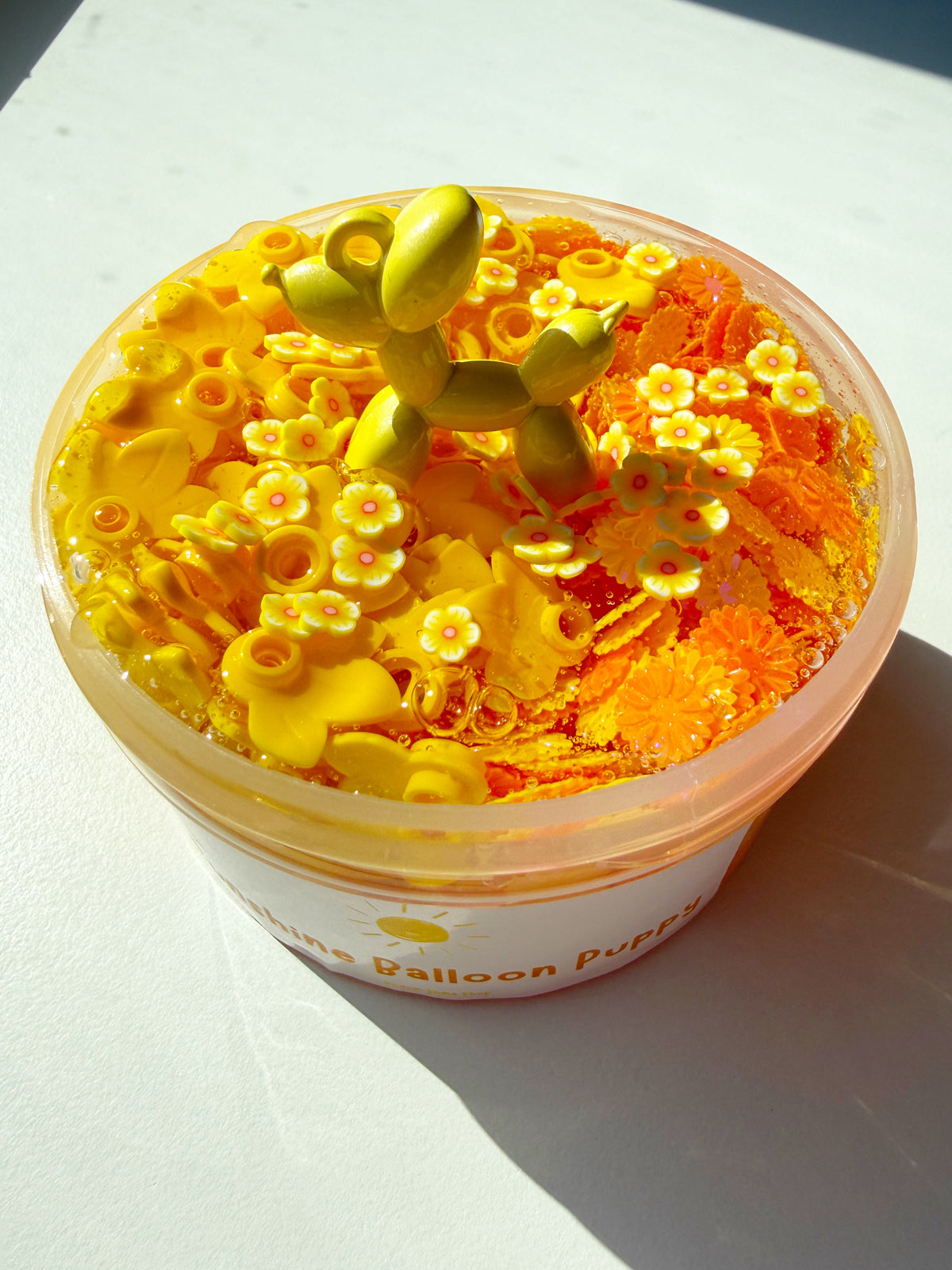 Sunshine Balloon Puppy Slime