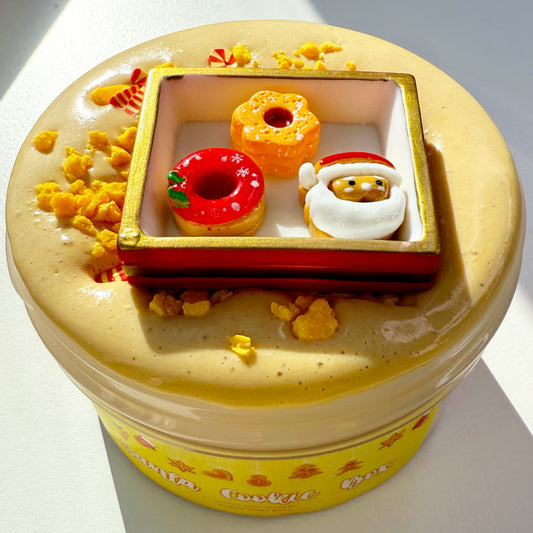 Santa Cookie Box Slime