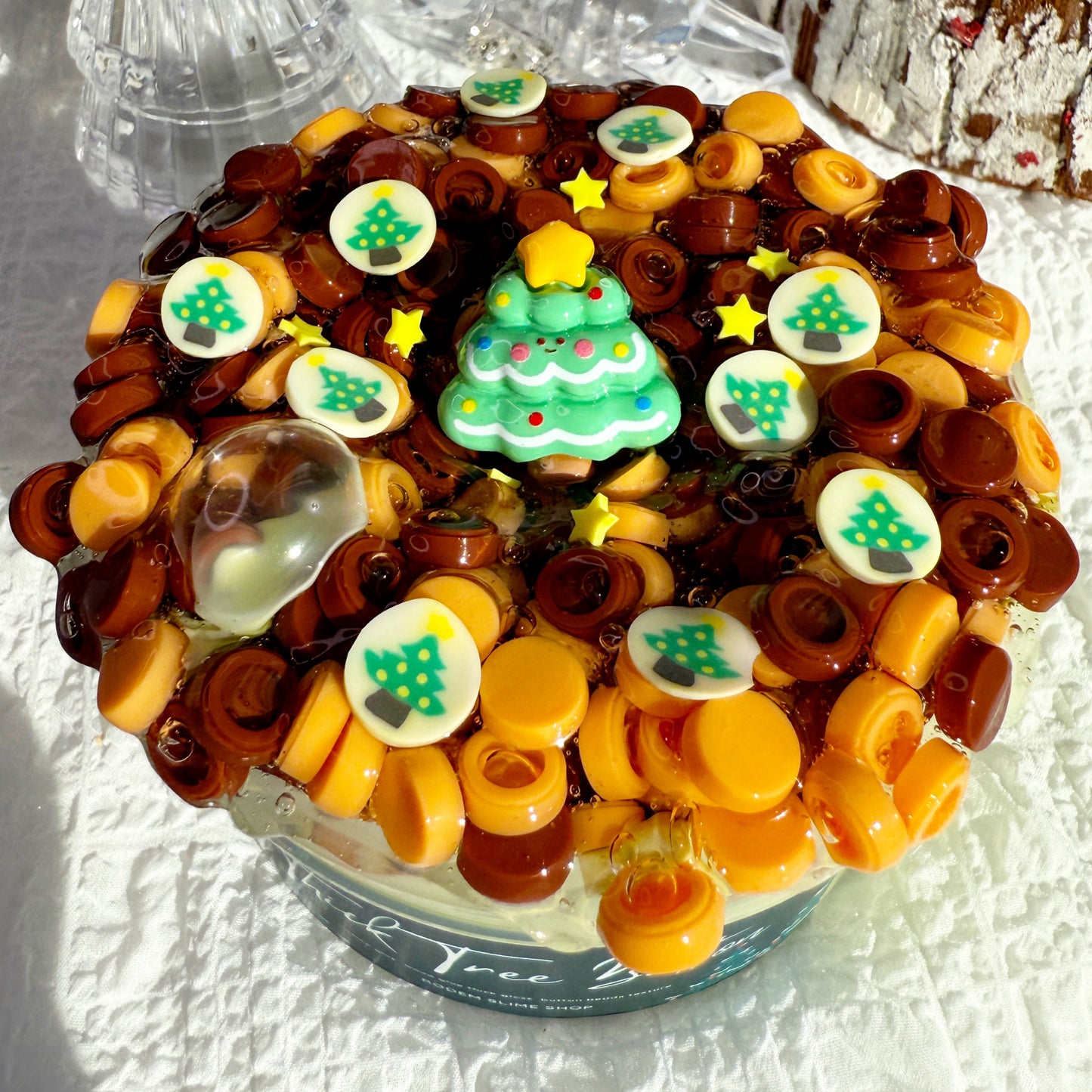 Thick Tree Button Slime