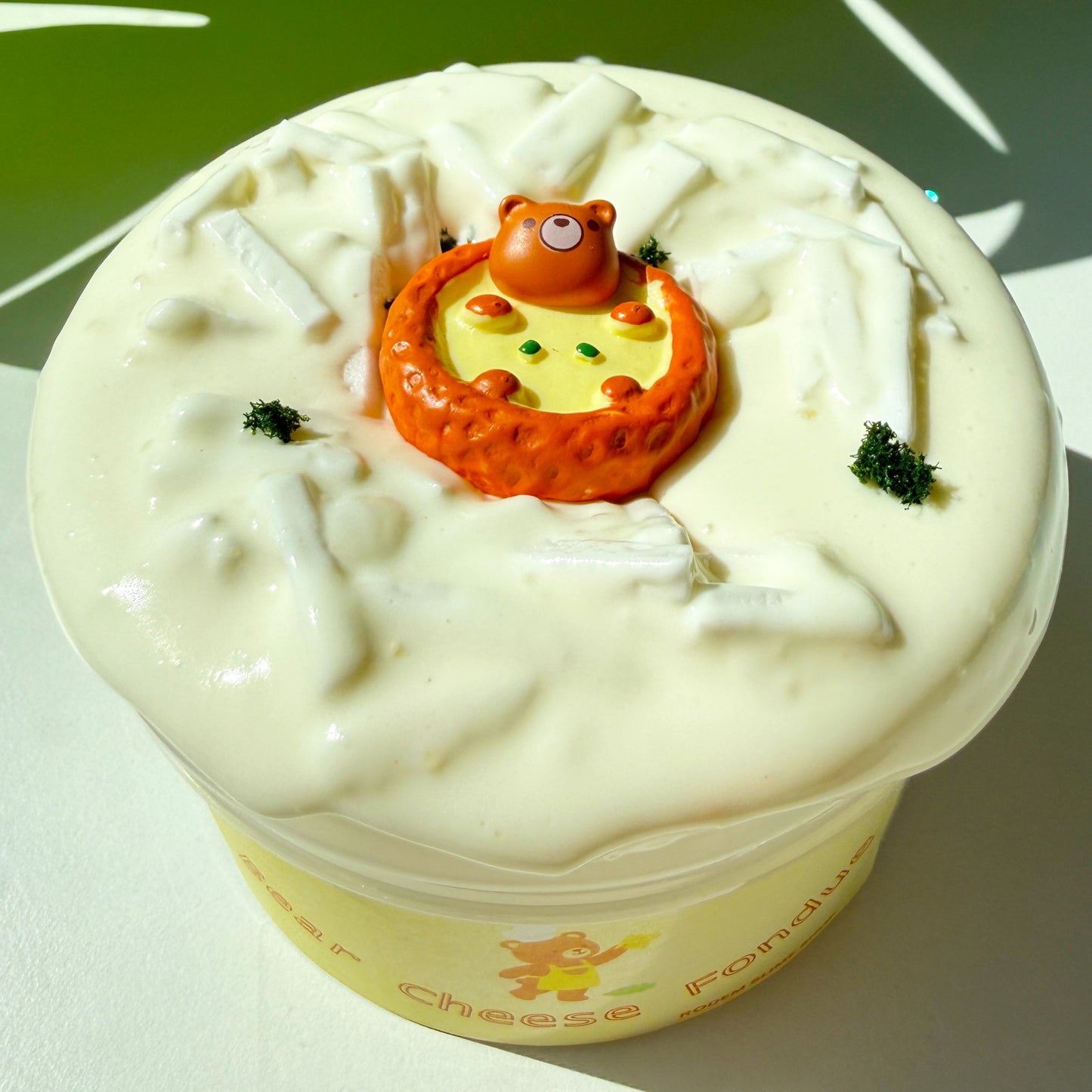 Bear Cheese Fondue Slime