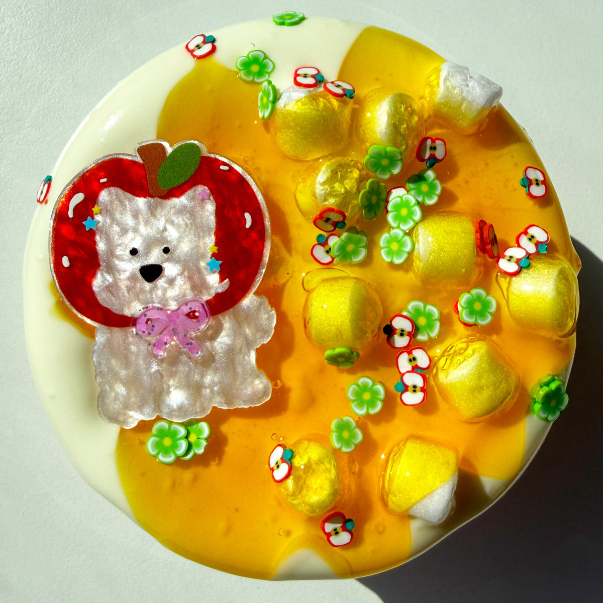 Apple Hat Puppy Slime