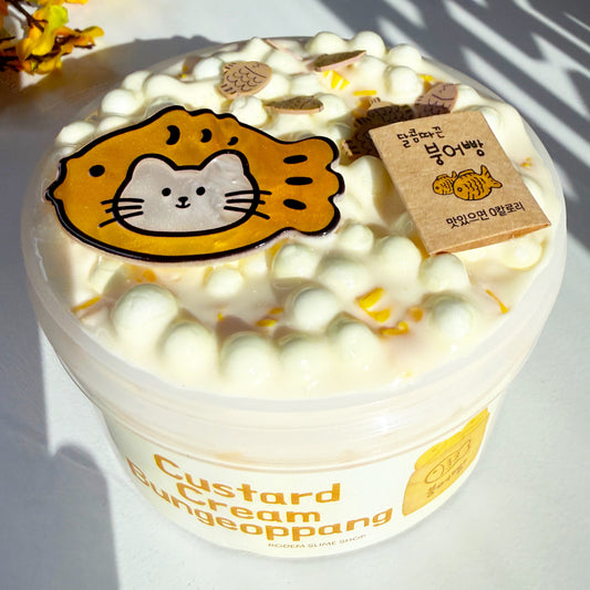 Custard Cream Bungeoppang Slime