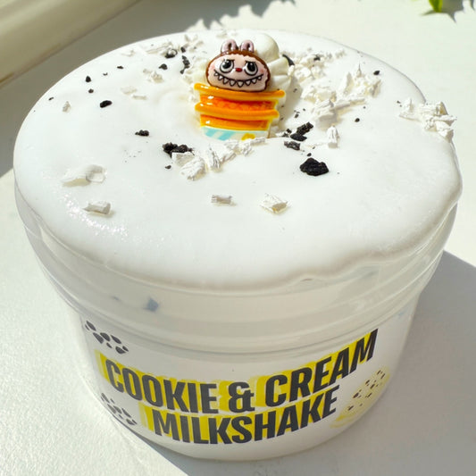 Cookie & Cream Milkshake Slime