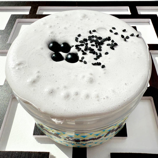 Black Sesame Puff Slime