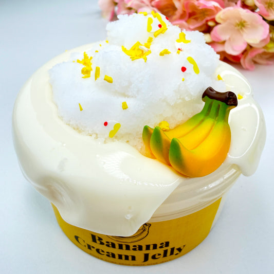 Banana Cream Jelly Slime