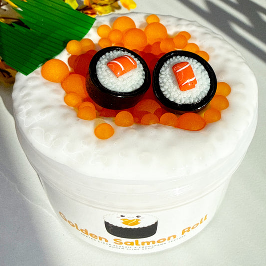 Golden Salmon Roll Slime