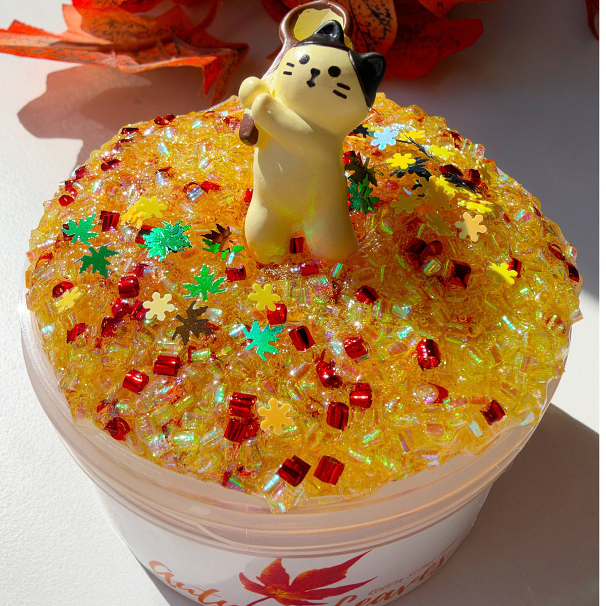 Autumn Leaves Slime