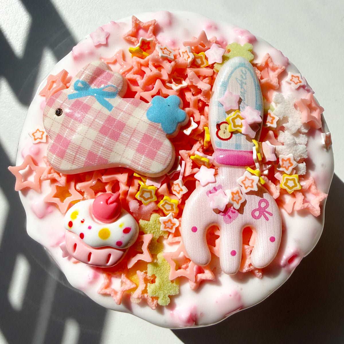 Bunny Cupcake Shop Slime