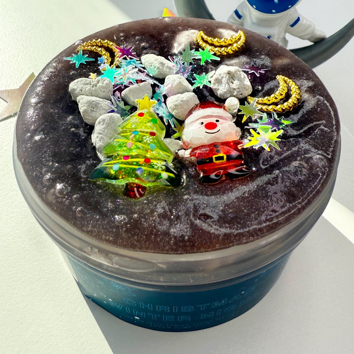 Christmas Winter Night Slime