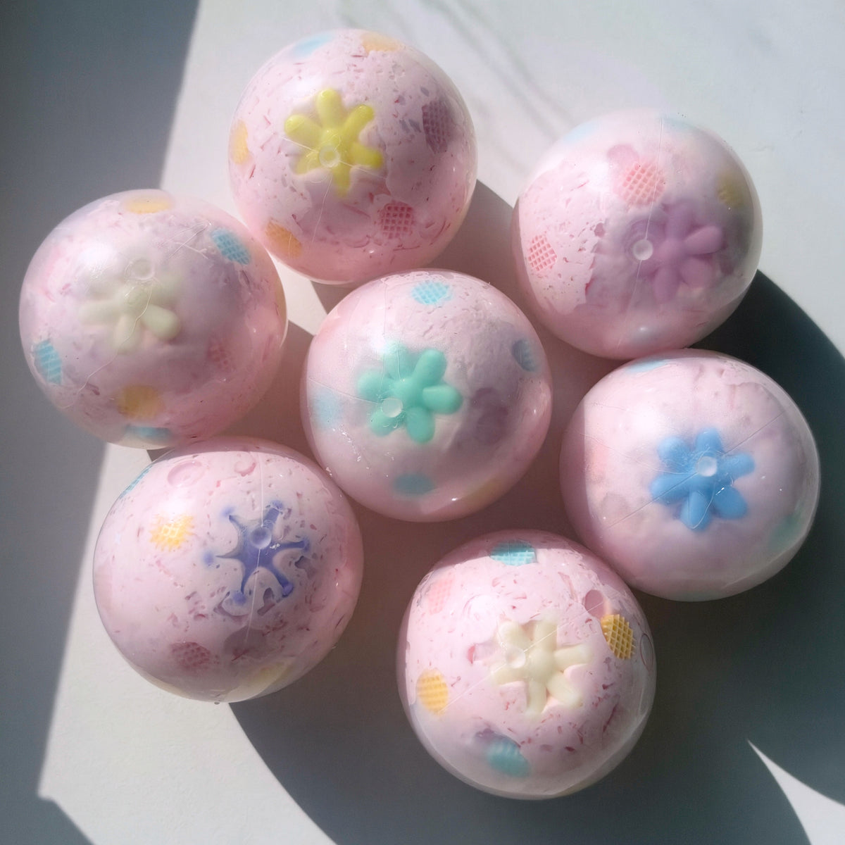 Cotton Waffle Cream Ball