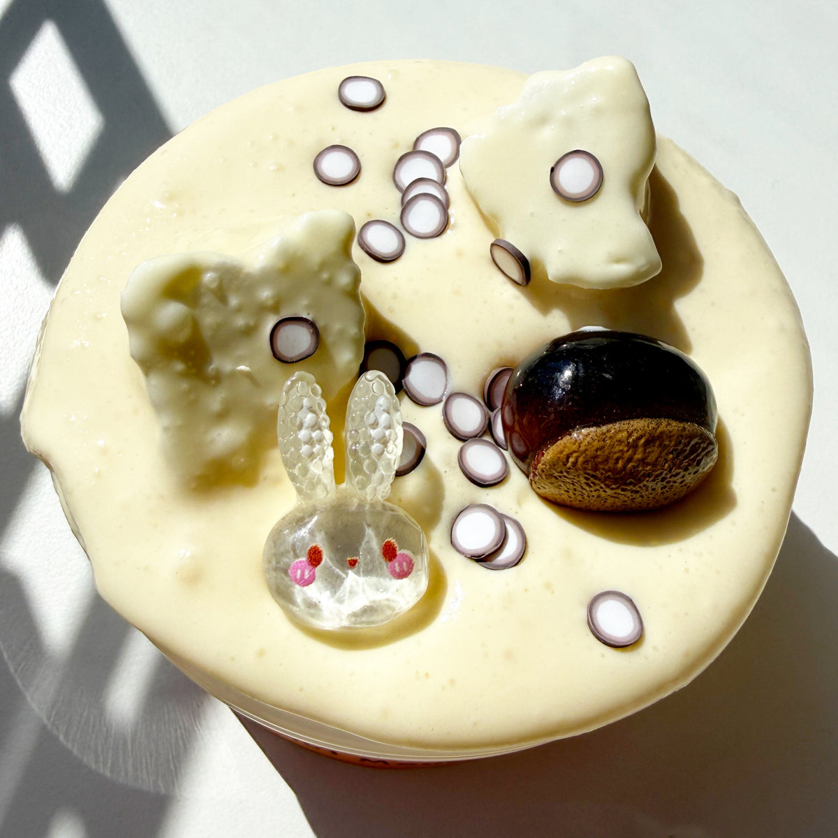 Chestnut Mousse Cake Slime