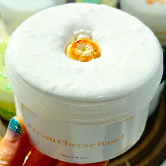 Cream Cheese Bagel Slime