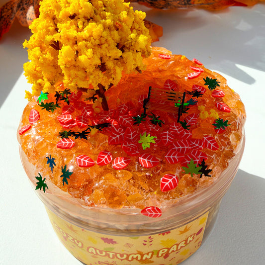 Cozy Autumn Park Slime