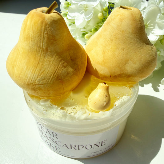 Pear Mascarpone Cake Slime