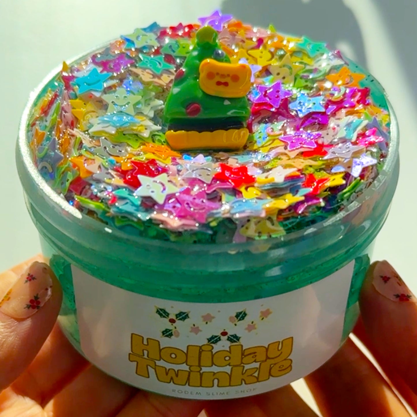 Holiday Twinkle Slime