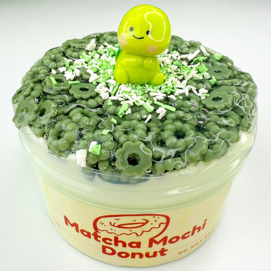 Matcha Mochi Donut Slime