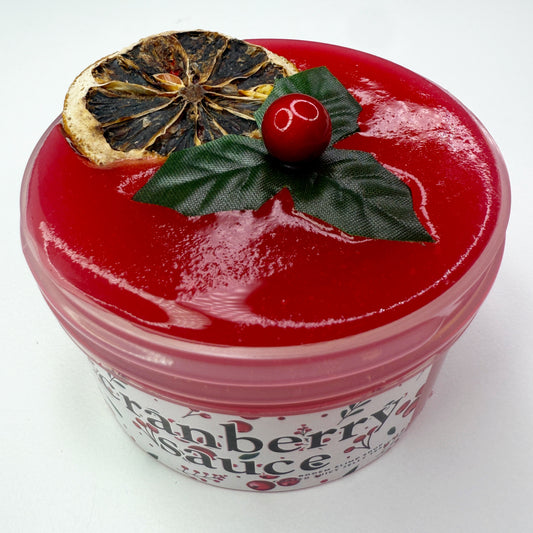 Cranberry Sauce Slime