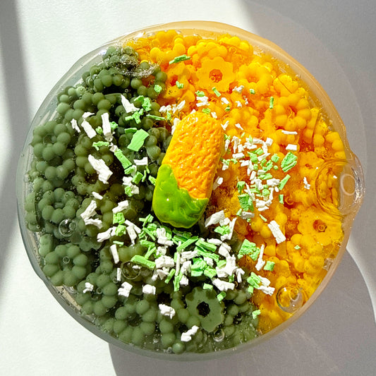 Mochi Donut Crunch Slime