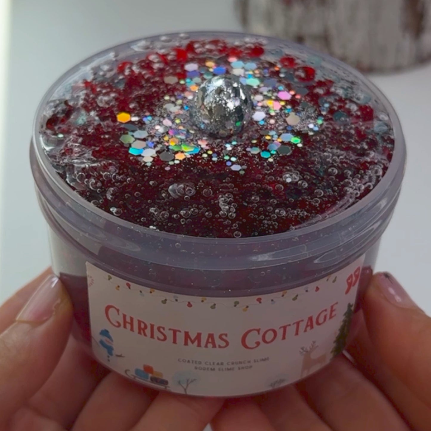 Christmas Cottage Slime