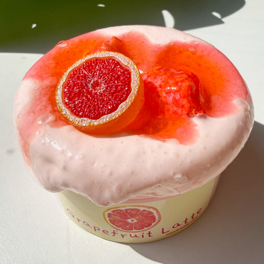 Grapefruit Latte Slime