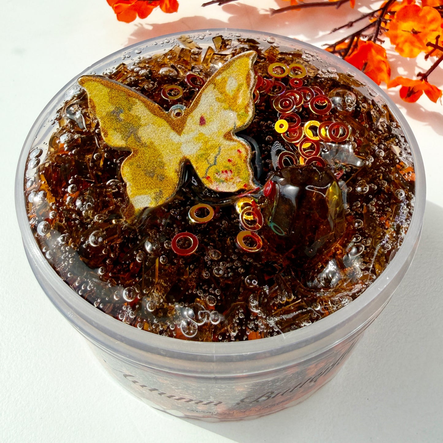 Autumn Butterfly Slime