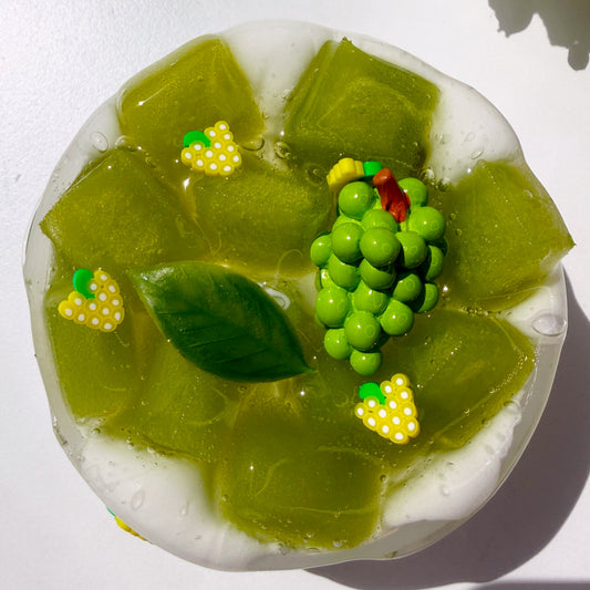 Green Grape Jelly Cake Slime