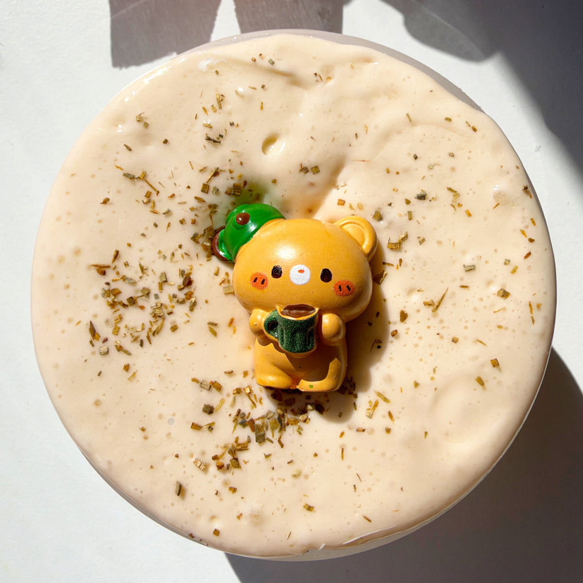 Bear Chai Tea Latte Slime